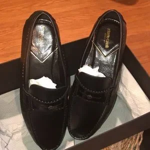 Authentic Roberto Cavalier Driver Shoes Roberto Cavalli Italian Designer Collection Black Driving  main image 3